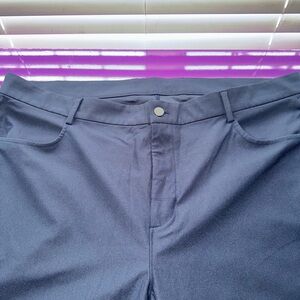 Old Navy Men's Charcoal Flat Front pants